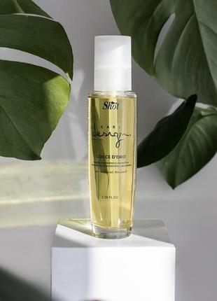 Золотые кристаллы для питания и защиты окрашенных волос shot care design color care nourishing & protecting gold drops