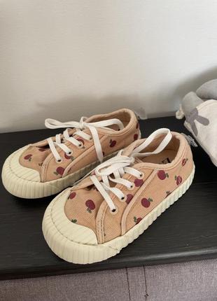 Кеди кросівки zara, 24 розмір, 15 см