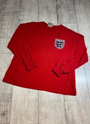 Винтажный футбольный свитшот nike england 2000