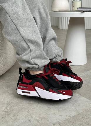 Nike air max furyosa burgundy black