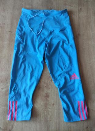 Женские спортивные  лосины  бриджи adidas, оригинал, размер  м