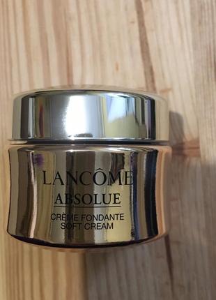 Крем для восстановления кожи лица lancome abdolue soft cream 15 мл