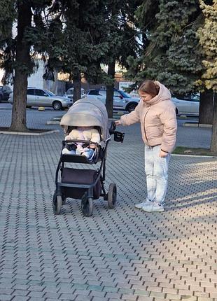 Коляска 2в1 в подарунок автолька до 13 кг