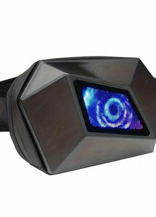 Мотосумка, сумка с led экраном, кроссбоди баг, фанни-баг, мотофра
