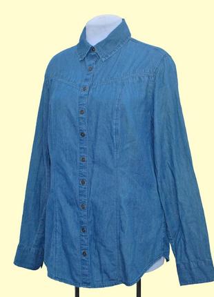 Рубашка женская , батал, 100% хлопок