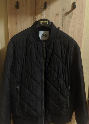 Бомбер мужской zara