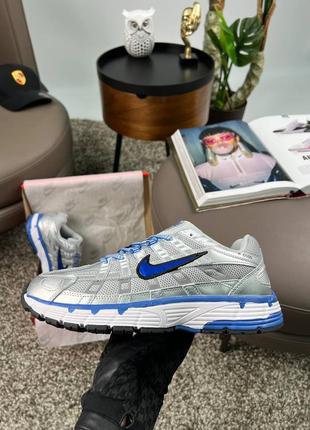 Мужские кроссовки nike p-6000 Toe white beige найк