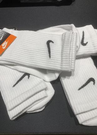 Носки nike белые