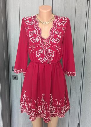 Нереальна сукня-вишиванка хs-s, 250 грн h&m