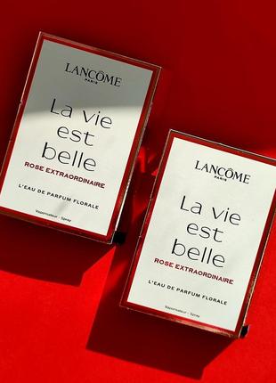 Lancome la vie est belle rose extraordinaire жіночий парфум 1,2 ml (оригінал)