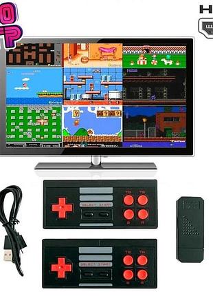 Приставка игровая mini game box d600 hdmi игровая консоль, приставка 8 бит для детей, приставки денди