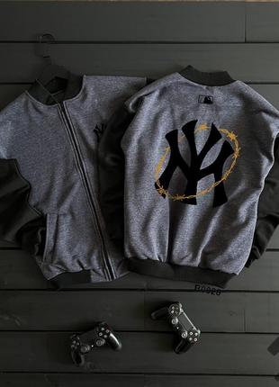 Топ ✅️ чоловічий бомбер кофта new york yankees