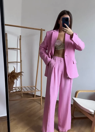 Zara шикарный оверсайз костюм