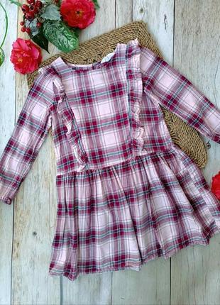 Пишное платье в клетку платье в клетку на девочку