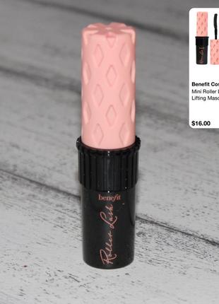 Benefit roller lash super-curling and lifting mascara туш, яка підкручує вії та додає їм обʼєму