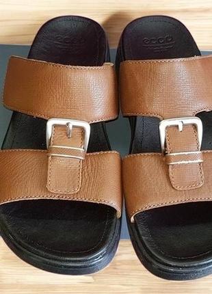 Шлепанцы, шлепки ecco gilson. оригинал. 42, 43, 44, 45.