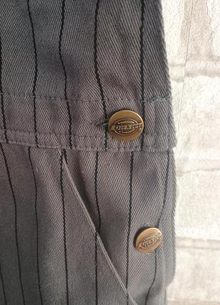 Комбинезон унисекс цвет серый от dickies6 фото