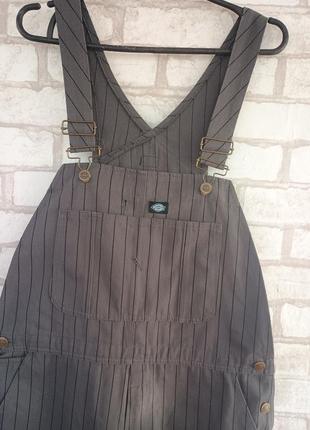 Комбинезон унисекс цвет серый от dickies2 фото