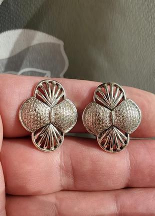 Coro серьги клипсы, 60ти, Америка