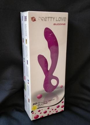 Pretty love budding bi-014177 вибратор для стимуляции точки g и клитора