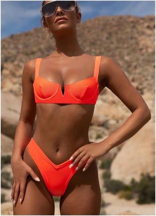 🍊купальники в неоновых цветах