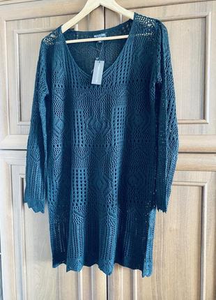 Новое платье туника для пляжа в размере plus size 16