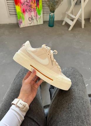 Nike court vision beige