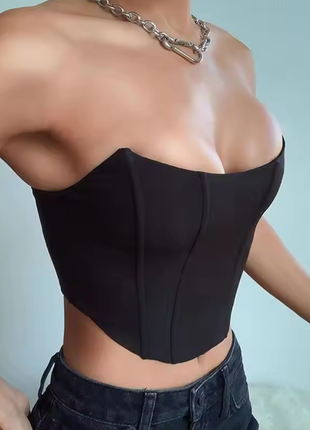 Акція 🆘 🆘 🆘 топ, корсет жіночий,червоний чорний.сексуальний одяг.новий3 фото