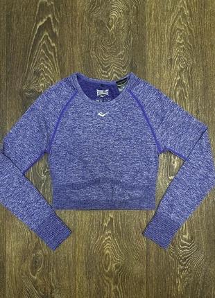 Класна спортивна кофта кроп топ everlast