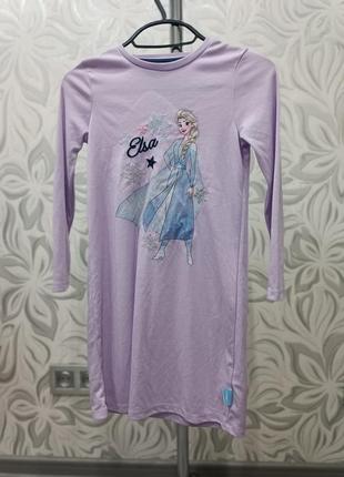 Костюм сукня піжама ельза холодне серце frozen на вік 6-7 років