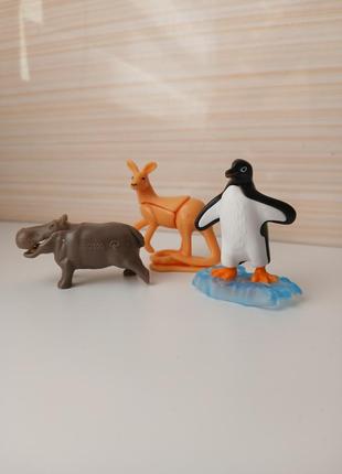 Лот фігурки тварини kinder natoons