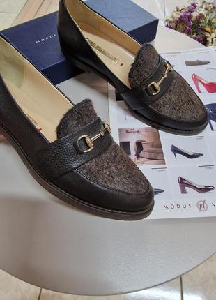 Лофери італія шкіра з хутром