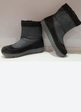 Clarks goretex сапоги зимние на меху удобные и лёгкие