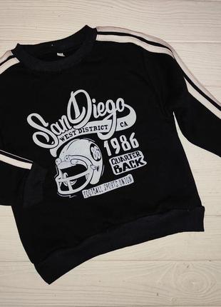 Теплий світшот на флісі 92-98/104