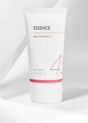 Солнцезащитная эссенция missha all around safe block essence sun spf45/pa+++ 50мл