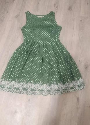 Платье в горошек 10