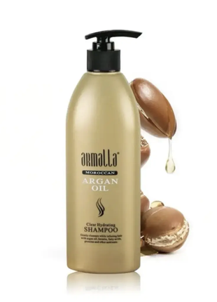 Зволожуючий шампунь для волосся armalla argan oil hydrating shampoo 1000ml