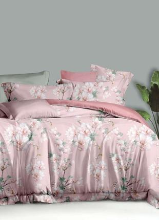 Комплект постільної білизни півтораспальний двоспальний євро сімейний постільна білизна сатин