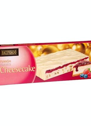 Туррон чизкейк в молочном шоколаде мягкий 0.150кг
