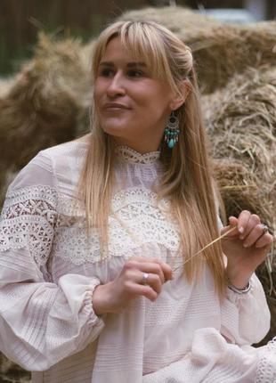 Нарядное платье бохо, белое кремовое от asos, новое