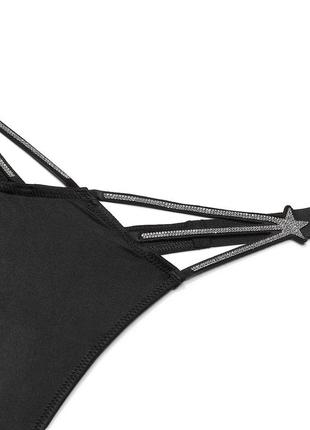 Роскошные трусики со стразами victoria's secret оригинал4 фото