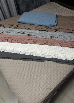 Микро хлопок покрывала в тоненькую полоску, рай