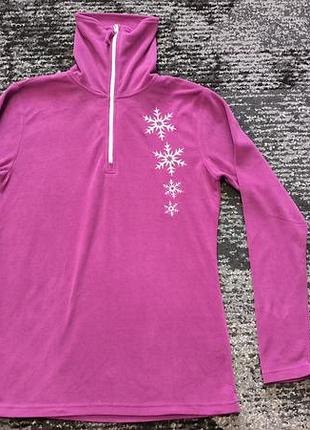 Термо гольф, флиска с горловиной