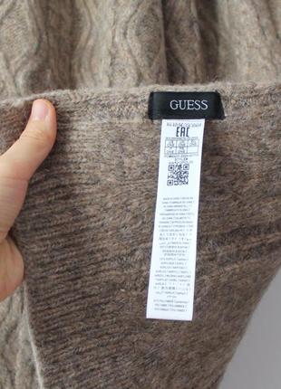 Теплый шарф с альпакой от guess, оригинал3 фото