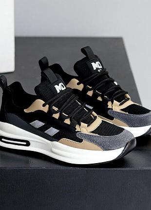 Качественные пастельные натуральные кожаные-замш кроссовки 36-40