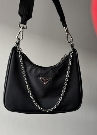 Нейлоновая сумка в стиле prada