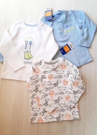 Комплект набор регланов на мальчика 74/80