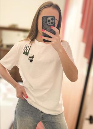 Футболка unisex karl lagerfeld