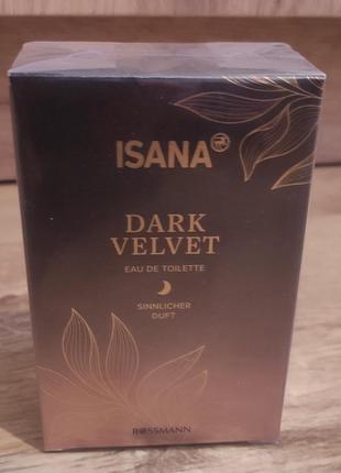 Парфумована вода isana dark velvet