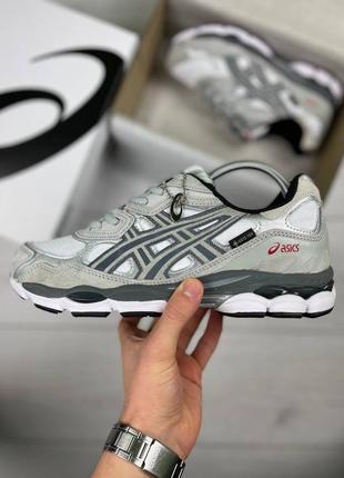 Asics gel-nyc grey/beige (gore-tex) 2